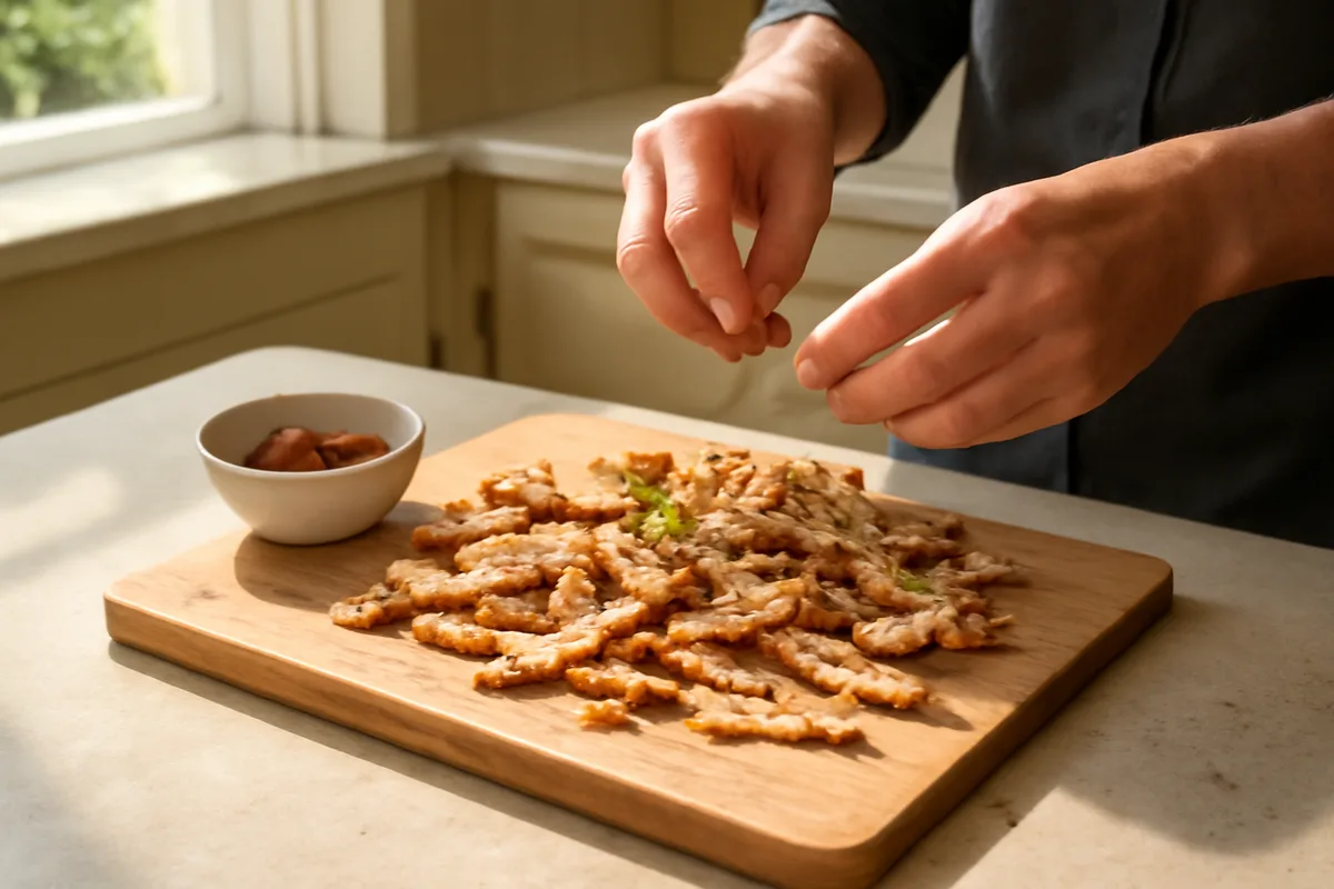 Chips de poulet sans friture : la tendance TikTok protéinée