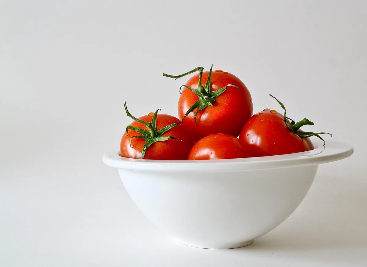 Bol protéiné avec œufs, légumes et yaourt sur une table lumineuse