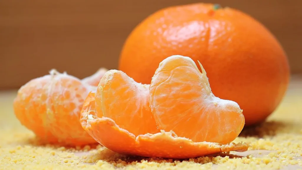 Assiette de goûter équilibré avec fruits frais, yaourt et pain complet pour un enfant