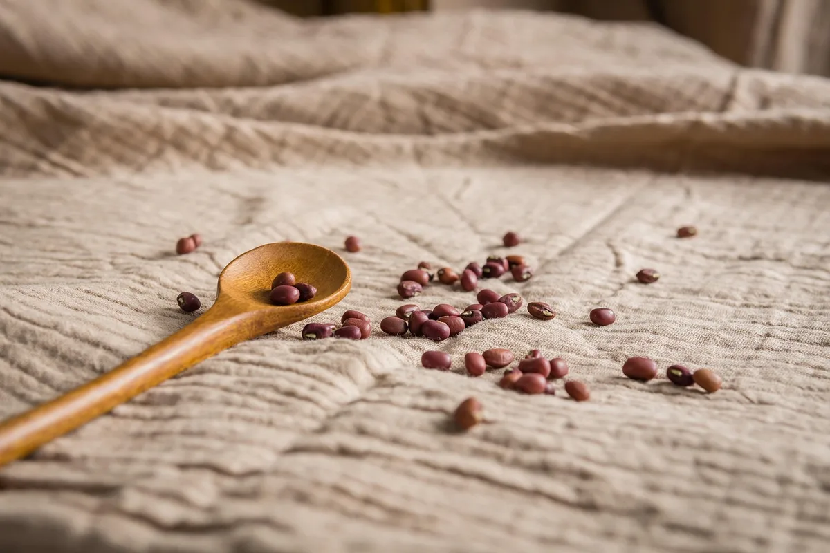 Variété de glucides complexes : céréales complètes, légumineuses et légumes frais