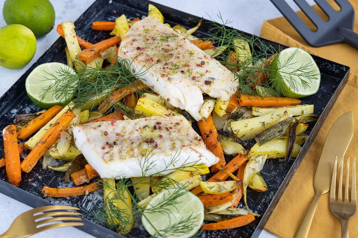 Assiette équilibrée et chaussures de sport montrant alimentation et activité physique