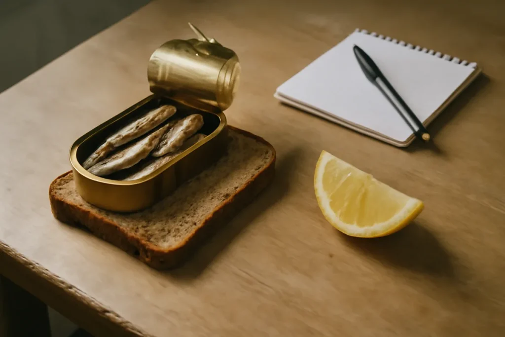 Sardines en conserve : un allié pour mémoire et concentration