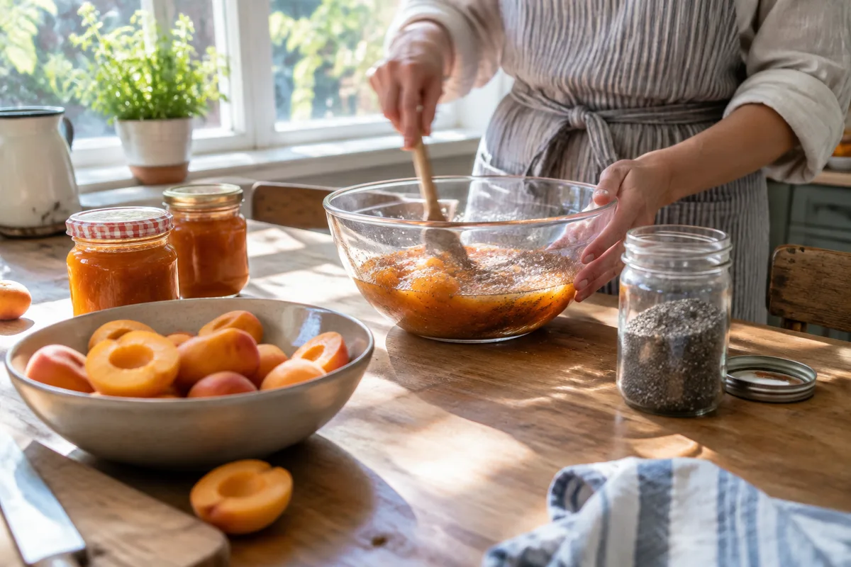 Confiture d'abricot maison : recette sans sucre ajouté