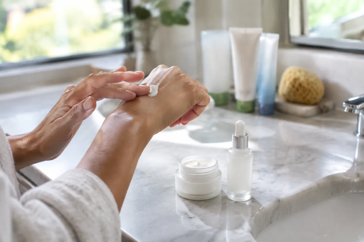Teint naturel : la routine maquillage de Gucci Westman
