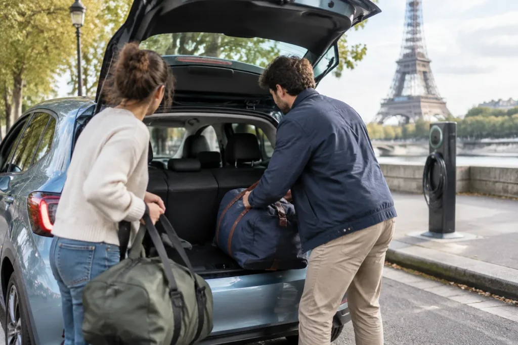 Voiture électrique Geely E2 : complice de votre week-end parisien